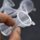 Plastic Mini Funnels for Filling Small Samples of Perfume Emulsion 10pcs/ Set