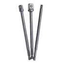 1/4" 3/8" 1/2" Extension Drill Bit Bar Hex Socket Power Driver Shank Adapt Set Z