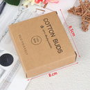 100pcs Double Head Bamboo Cotton Swab Makeup Buds Wood Sticks Nose Ears Cleani%!
