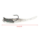 New 1pc 70mm 6g Sinking Lead Jig Head Fishing Lures Fish Bait Tackle Hook