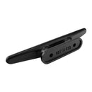 Boat Dock Cleat Flat Top 5 inch 125mm  - Nylon Black
