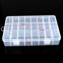 24 Compartment Slot Storage Box Practical Adjustable Plastic Case For Bead