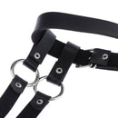 Sexy Heart Leg Garter Belt Anti-Slip Clips Elastic Punk Harness