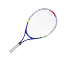Aluminium Alloy Kids Tennis Racquet Training Racket Too With Carry Bag Blue