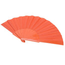 Butterflies Fan Lily Flowers Pattern Wedding Gift,Orange J8P1