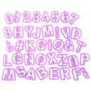 40Pcs/1Set Cake Baking Letter Cookie Fondant Alphabet Number Mold DIY Mold T3C