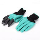 Garden Gloves with 4 ABS Plastic Claws For Garden Digging Planting Wonderful â„–[