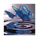 Full Square Diamond 5D Diy Diamond Painting "Butterfly Point Water" Embroid D4U4
