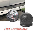 50mm Auto Tow Bar Ball Cover Cap Hitch Caravan TrailerÂ Protect Universal