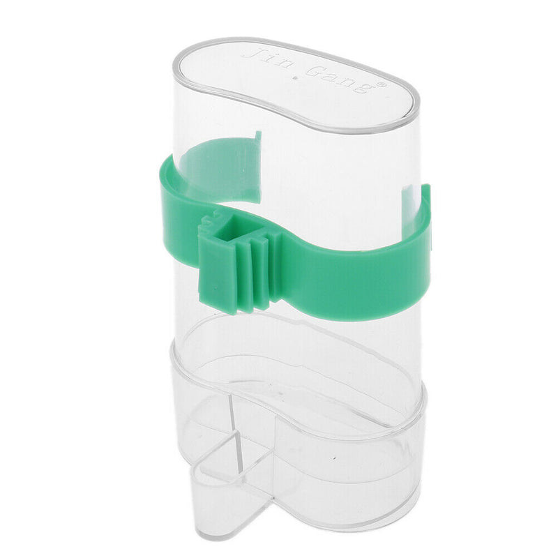 Pet Bird Feeder Drinker Food Waterer Bowl For Aviary Budgie Cockatiel Love b Gw