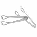 3PCS Stainless Steel Sugar Tongs Glacial Tongs Sugar Tongs Small Cheese Ton H9Z9