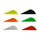 100 Pcs New 2 Inch Parabolic Natural Feathers 2 Inch Water Drop Archery Fea