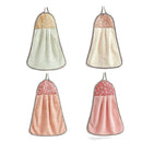 4x Double Side Hand Towel Hanging Kitchen Bathroom Dish CleanDrying Was OJM GFG