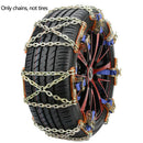 Car Steel X Shaped Truck Anti Skid Safe Tire Snow Chain Winter Strap Emergency