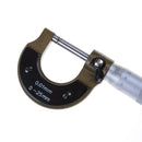 0-25mm 0.01mm Gauge Outside Metric Micrometers Tool With Metal Calipers Tool 3C