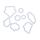 Silicone Christmas Stamp+Metal Cutting Dies Stencil Frame Scrapbook Album