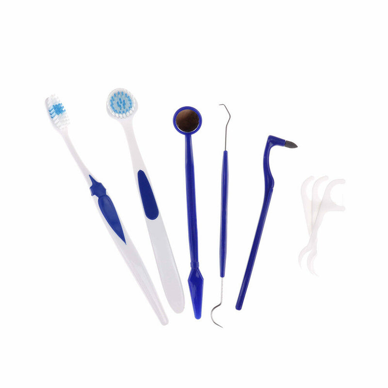 8X Professional Dental Oral Hygiene Kit Tools Deep Cleaning Teeth Care Random JR