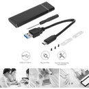 Hard Disk SSD Case Type-C3.1 to NGFF M.2 Adapter External Hard Drive Enclosure
