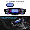 Car Charger Bluetooth FM Transmitter Wireless In-Car FM Transmitter Radio A A9T4