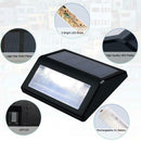 4pcs Outdoor 6LED Solar Power Stair Light Waterproof Garden Street Lamp