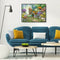 Frameless Painting By Numbers DIY Bicycle Hand Painted Canvas Oil Picture