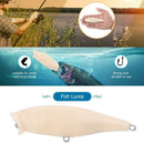 Plastics Fishing Blank Hard Lures 75mm 6.5g Wobblers Crankbait Fishing Tool