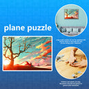 Sunset Tree 1000pcs DIY Paper Puzzles Jigsaw Educational Kids Adults Toys  A