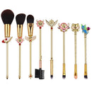 8pcs Cartoon Makeup Brushes Kit Blush Eyeshadow Face Cosmetic Pens (2) A