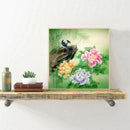 5D DIY Full Round Drill Diamond Painting Peony Art Cross Stitich for Decor