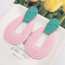 Bohemian Drop Earings Fashion Jewelry Fringe Long Dangle Earrings For Women W8J9