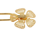 5x Ladies Metal French Clip Flower Leaves Hair Clip Retro Hairpin Barrette N