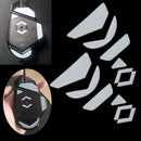 1Set Mouse Feet Mouse Skates For G502 Mouse White Mouse Glides Curve EdgeB Hn