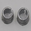 2x Auto Car Vehicle Battery Terminal Post Adaptors Positive Negative