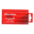 20Pcs Mini drill bit Micro Twist Drill Bit Set 0.3mm-1.6mm Craft
