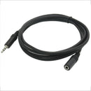 3.5mm Male to Female Extension Cable Headset Audio  Jack Extender-Adapter CordFF