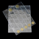 10 Sheet 30 Pockets Plastic Coin Holders Storage Collection Money Album Case ES