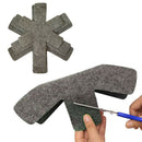 12pcs/set Hotel Non Woven Fabric For Stacking Placemat Practical Pan Protector