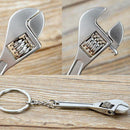 Adjustable Cool Metal Creative Tool Wrench Spanner Key Chain Ring Keyring