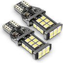 2pcs LED Car Bulbs for Reverse Turn Signal Light T15 3030 24SMD Light