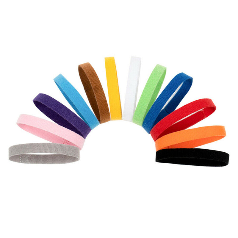 12* Whelping Puppy Reusable Band Kitten Adjustable Nylon ID Collars Pet Dog Cat