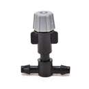 5pcs Flower Plant Garden Misting Atomizing Sprinkler Nozzles Tee Grey USEFME