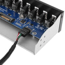9 Pin to 7 Ports USB 2.0 Hub 5.25 inch CD-ROM Drive Bay CD ROM Front Panel