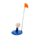 Outdoor Durable ABS Winter Ice Fishing Rod Blue Flag Handfree Compact Polel