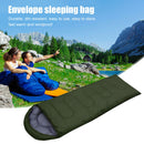 Outdoor Camping Ultralight Warm Sleeping Bag for Travel Hiking (Army Green) A