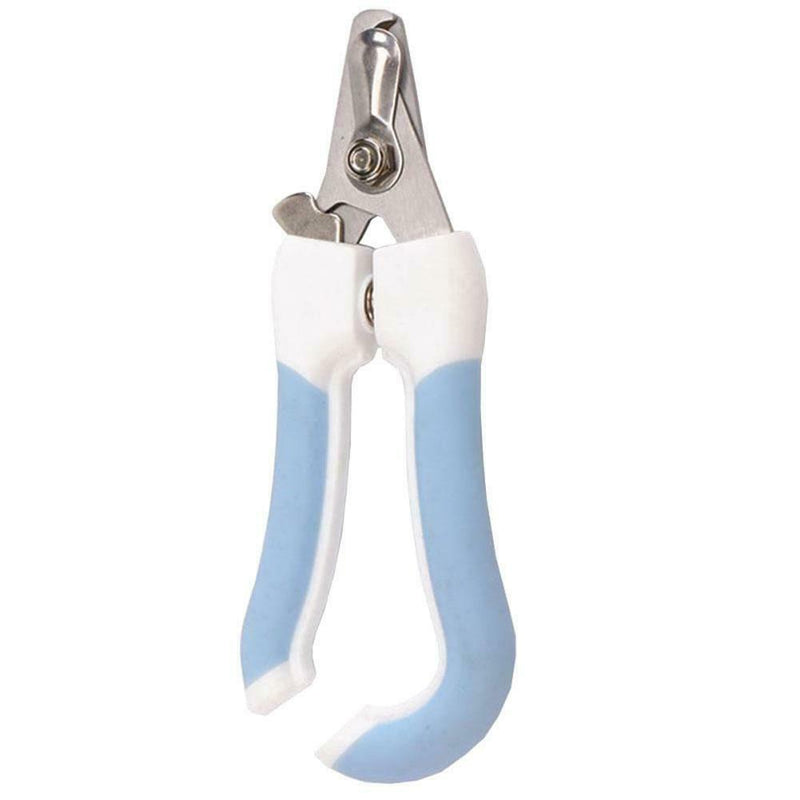 Pet Toe Care Stainless Steel Dog Cat Claw Nail Clippers Nail Trimmer(Blue) A