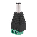 2.1 x 5.5mm DC Power Male Plug Jack Adapter Connector for CCTV Camera