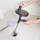 Hand-operated Drain Auger w/ Pipe For Toilet Sewer Blockage Dredge Clog Remover