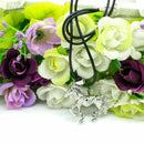 Steel cooler steel pendant necklace PU leather cord