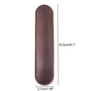 3 Pcs Leather Single Pen Sleeve Case Holder Set for Students Businessman Ar