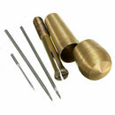 Sewing Awl for Leather Craft Fabric Awning Sails Tent Repair Tool With 2N H T6U5